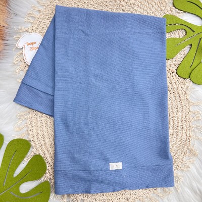 Manta Tricotil (Tricot 100% Algodão) - Azul Jeans Manta Tricotil (Tricot 100% Algodão) - Azul Jeans